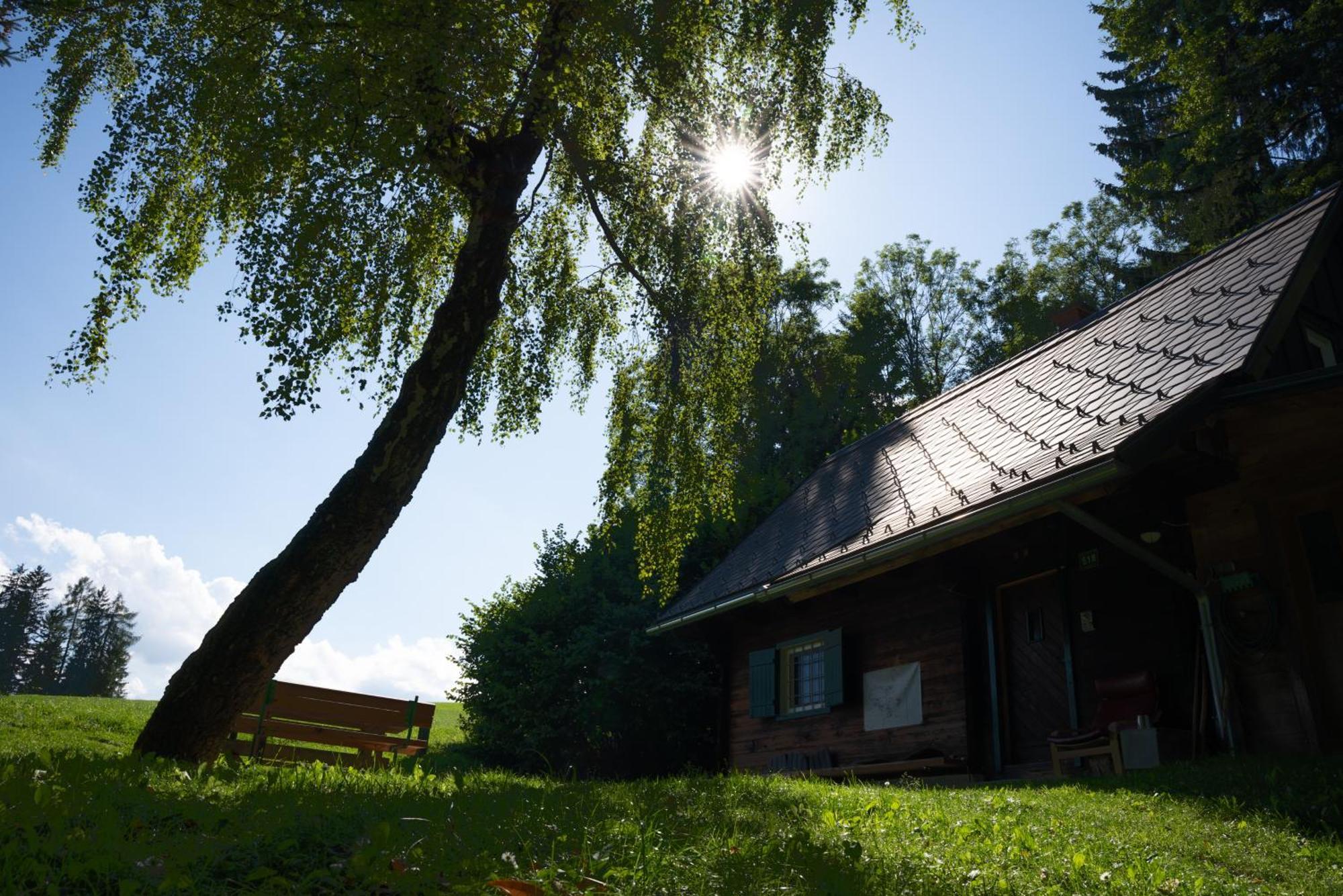 Gregor'S Ferienhaus Im Wald Edelschrott Exterior foto