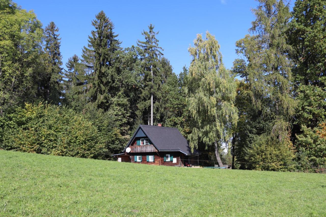 Gregor'S Ferienhaus Im Wald Edelschrott Exterior foto